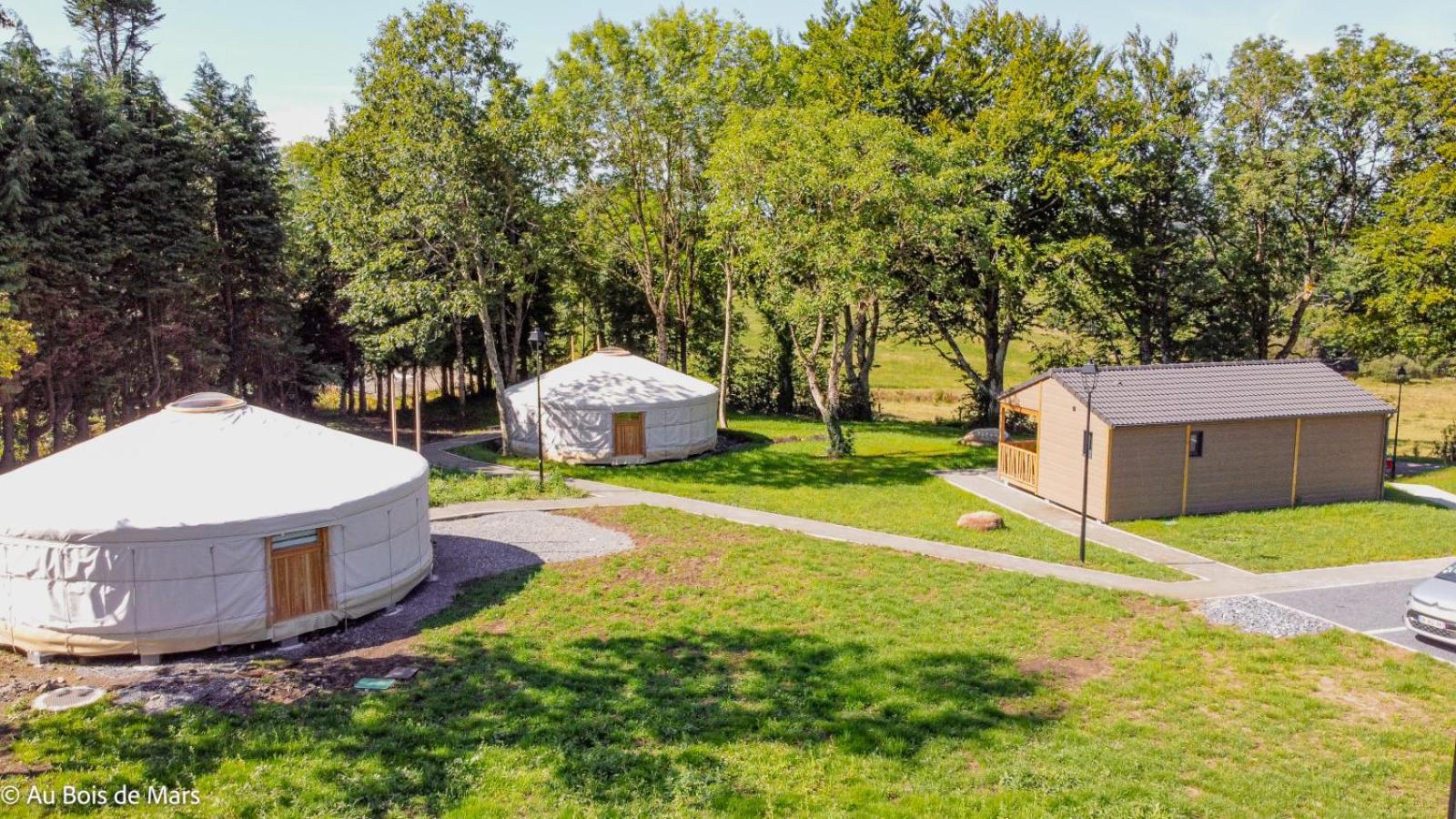 Hotel Au bois de Mars à Les Martys Extérieur photo